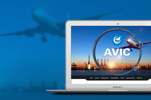 中国航空工业高端品牌形象网页设计网站
