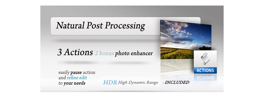 Natural Post Processing Actions