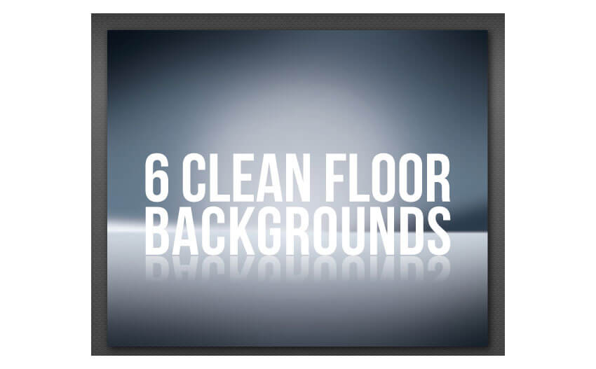 Clean Floor Reflective Background