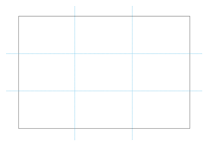 rule of thirds grid